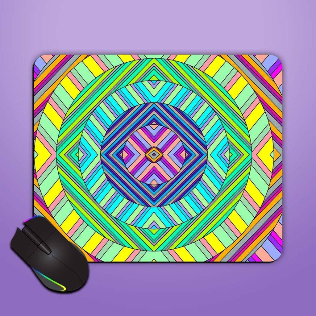 Abstract Art Mouse Pad - Zapvi