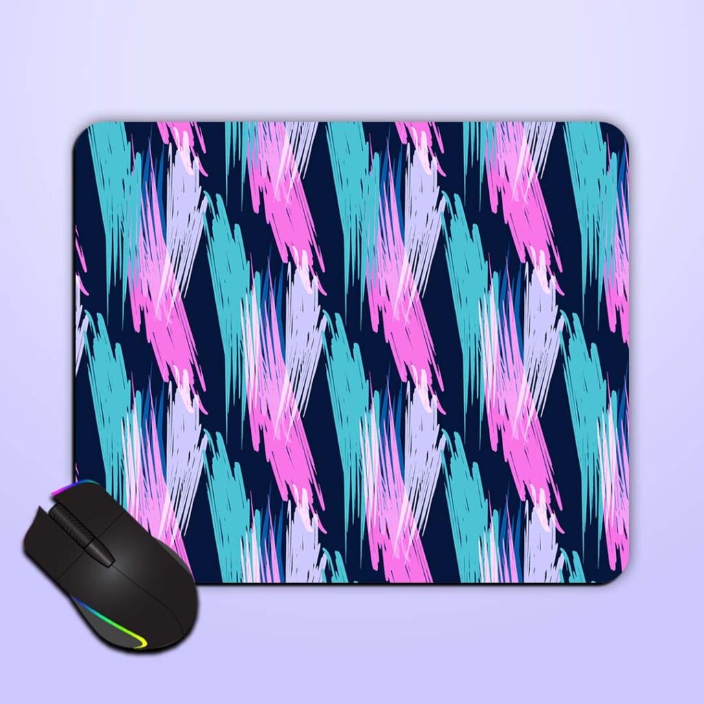 Abstract Arty Seamless Mouse Pad - Zapvi