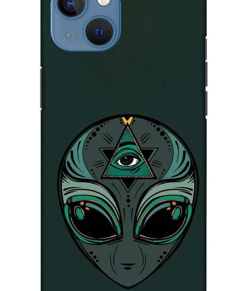 Alien Art Apple Iphone 13 Mobile Cover