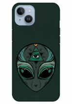 Alien Art Apple Iphone 14 Mobile Cover