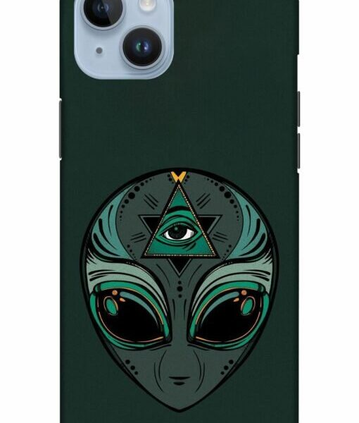 Alien Art Apple Iphone 14 Mobile Cover