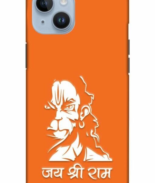 Angry Hanuman Apple Iphone 14 Mobile Cover