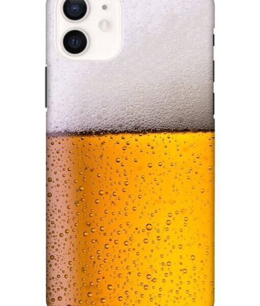 Beer Glass Apple Iphone 12 Mobile Cover