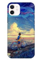 Bicycle Art Apple Iphone 12 Mobile Cover