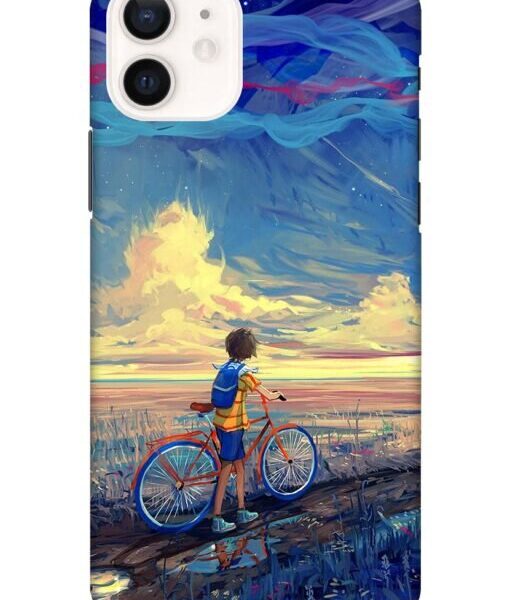 Bicycle Art Apple Iphone 12 Mobile Cover