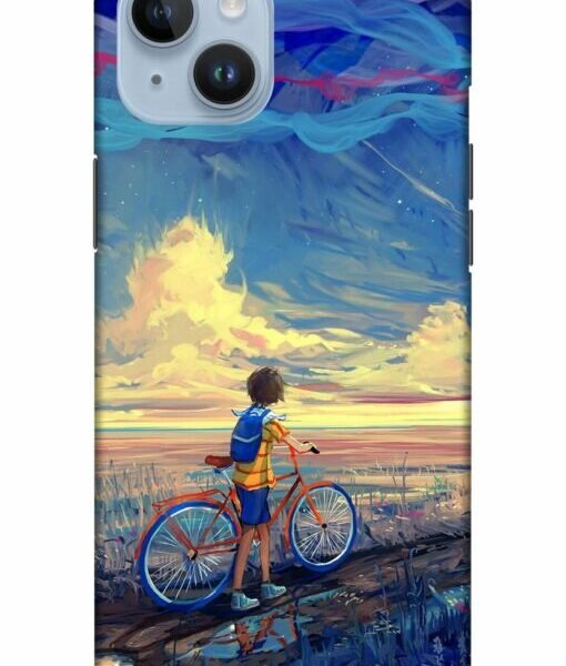 Bicycle Art Apple Iphone 14 Mobile Cover