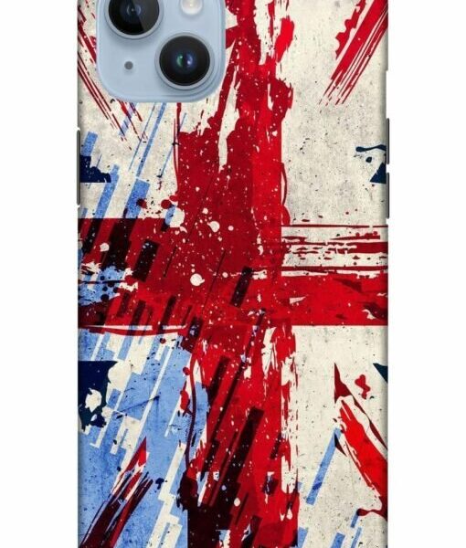 British Union Jack Flag Apple Iphone 14 Back Cover