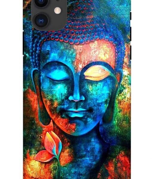 Buddha Painting Apple Iphone 11 Back Cover