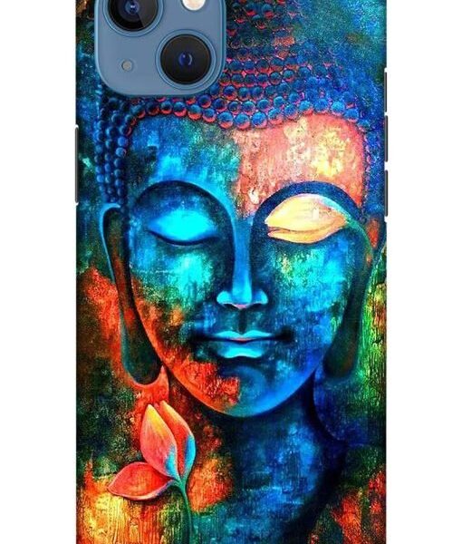 Buddha Painting Apple Iphone 13 Back Cover