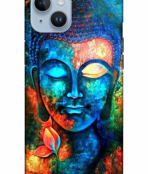 Buddha Painting Apple Iphone 14 Back Cover