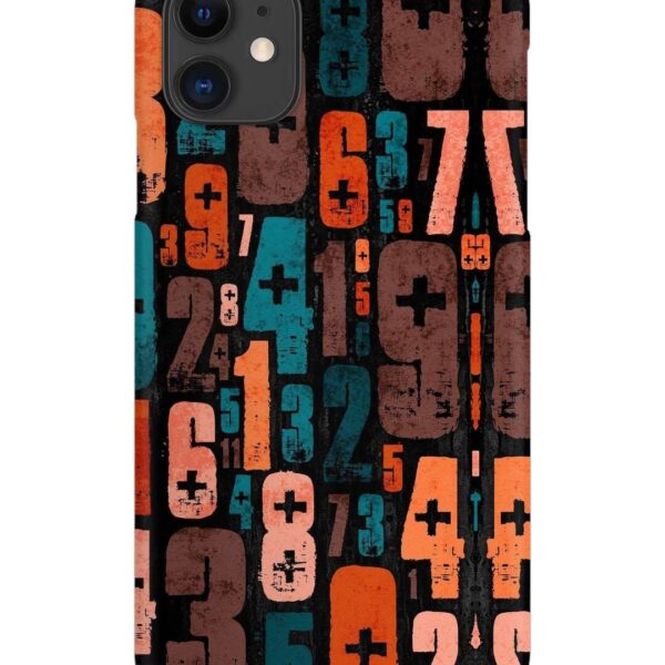 Buy 0 To 9 Art Snap Case for Apple Iphone 11 at Rs. 99 Only - Zapvi