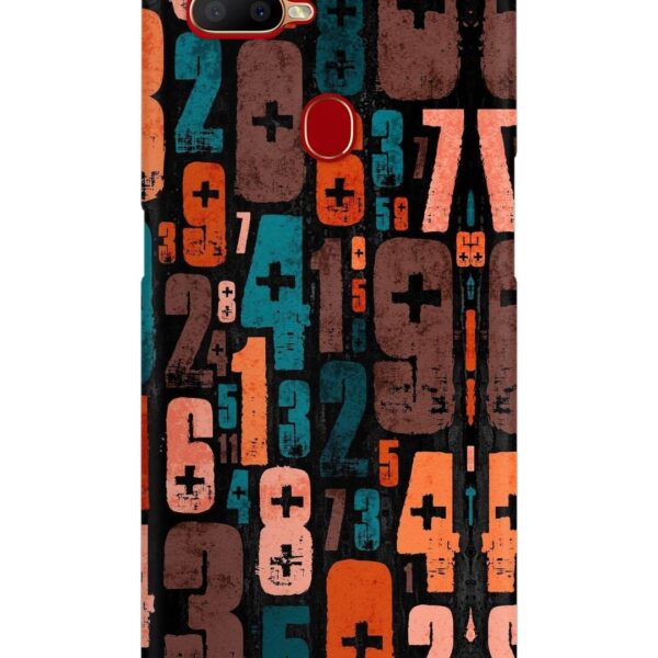 Buy 0 To 9 Art Snap Case for Oppo A11K at Rs. 99 Only - Zapvi