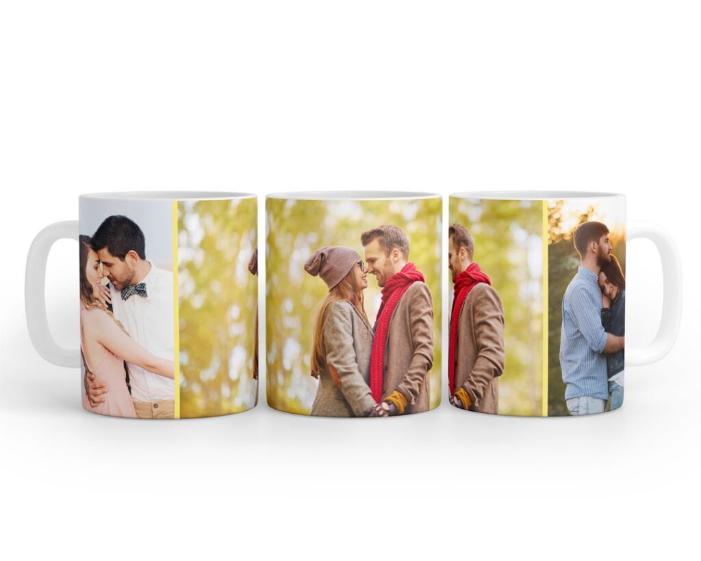 Buy 2 Large Pic Upload Design For Any Occasions Amp Event Design Photo Mug Printing Online at Zapvi