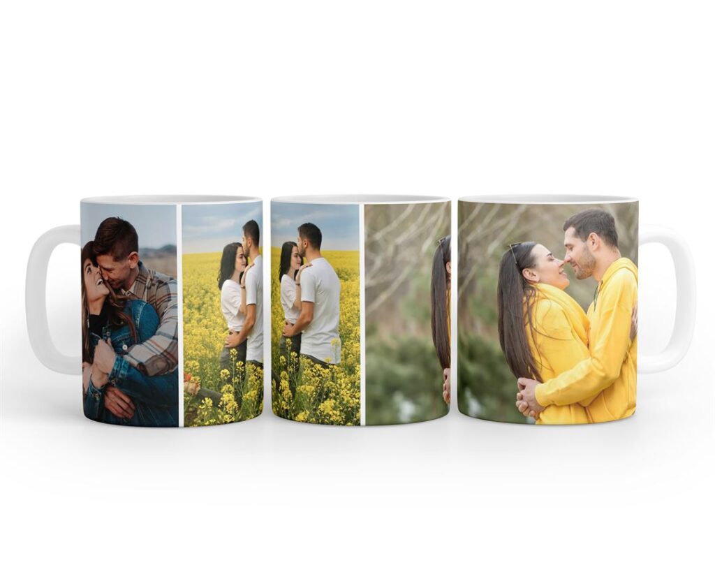 Buy 3 Pic Upload Design For Any Occasions Event Design Photo Mug Printing Online at Zapvi