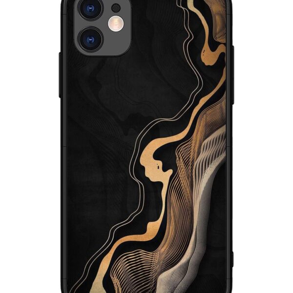 Buy Abstract Art Glossy Metal TPU Phone Cover for Apple Iphone 11 at Rs. 249 Only - Zapvi