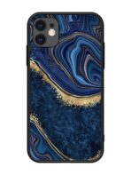 Buy Abstract Background Blue Glossy Metal TPU Phone Cover for Apple Iphone 11 at Rs. 249 Only - Zapvi