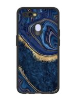 Buy Abstract Background Blue Glossy Metal TPU Phone Cover for Oppo A11K at Rs. 249 Only - Zapvi