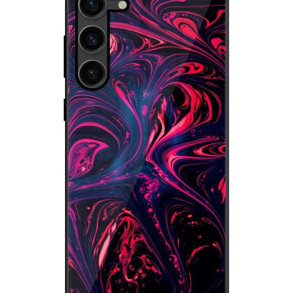 Buy Abstract Background Glossy Metal Phone Cover for Samsung Galaxy S23 Plus (5G) at Rs. 249 Only - Zapvi