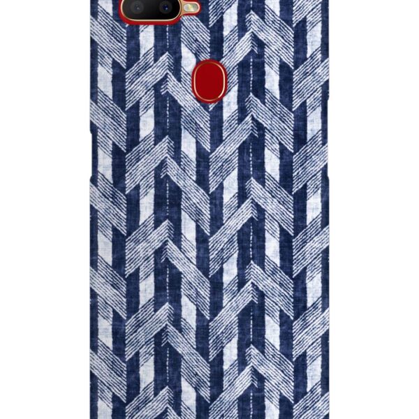 Buy Abstract Herringbone Motif Snap Case for Oppo A11K at Rs. 99 Only - Zapvi