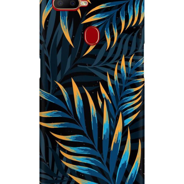 Buy Abstract Leaf Art Snap Case for Oppo A11K at Rs. 99 Only - Zapvi