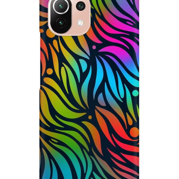 Buy Abstract Leaf Design Snap Case for Xiaomi Mi 11 Lite Ne (5G) at Rs. 99 Only - Zapvi