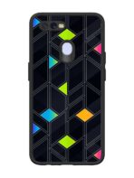 Buy Abstract Mosaic Seamless Glossy Metal Phone Cover for Oppo A11K at Rs. 249 Only - Zapvi