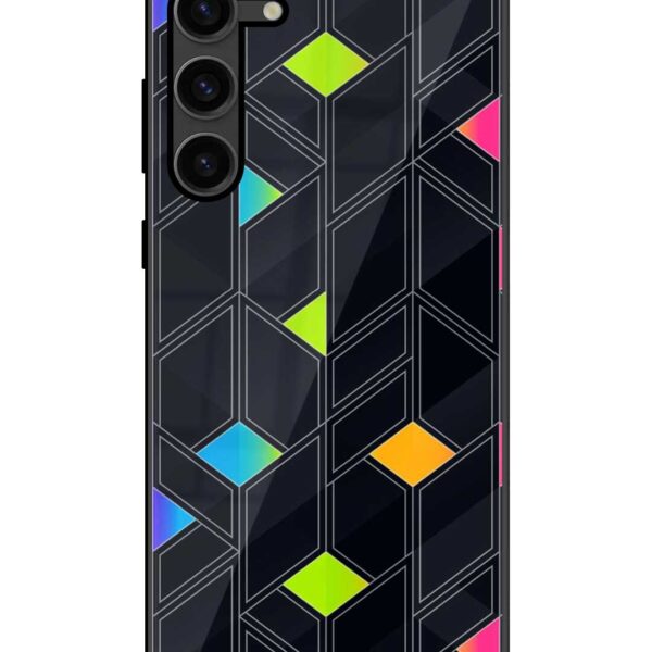 Buy Abstract Mosaic Seamless Glossy Metal Phone Cover for Samsung Galaxy S23 Plus (5G) at Rs. 249 Only - Zapvi