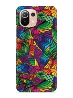 Buy Abstract Multicolor Seamless Snap Case for Xiaomi Mi 11 Lite Ne (5G) at Rs. 99 Only - Zapvi