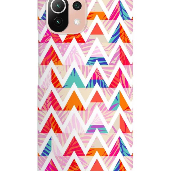 Buy Abstract Triangle Background Snap Case for Xiaomi Mi 11 Lite Ne (5G) at Rs. 99 Only - Zapvi