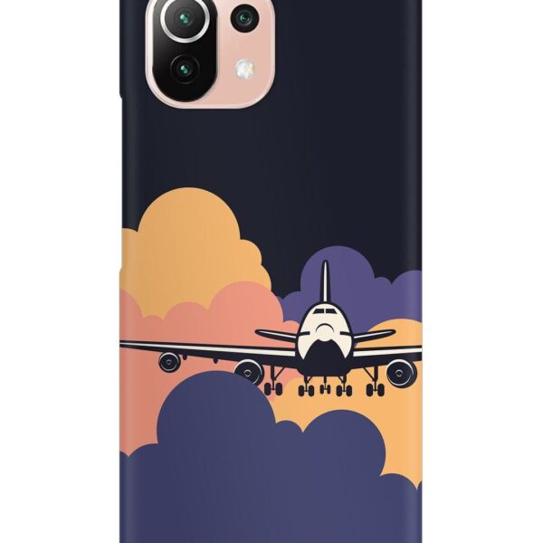 Buy Aeroplane vector Snap Case for Xiaomi Mi 11 Lite Ne (5G) at Rs. 99 Only - Zapvi