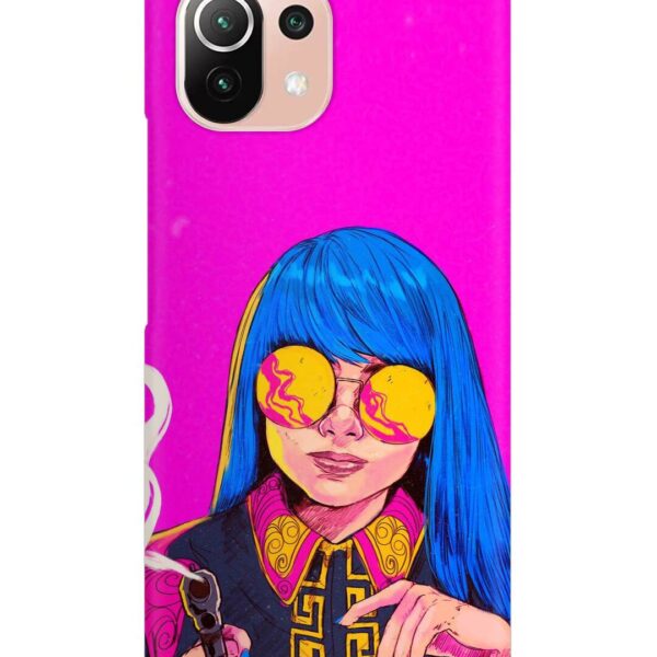 Buy Aesthetic Anime Girl Snap Case for Xiaomi Mi 11 Lite Ne (5G) at Rs. 99 Only - Zapvi