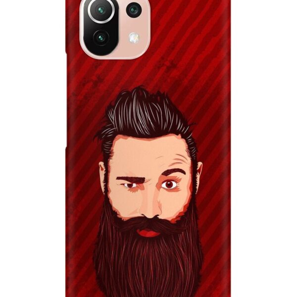 Buy Beardo Man Snap Case for Xiaomi Mi 11 Lite Ne (5G) at Rs. 99 Only - Zapvi