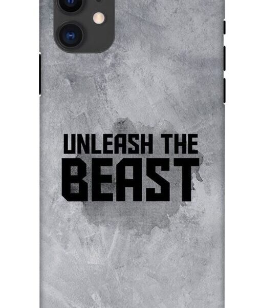 Unleash The Beast Apple Iphone 11 Mobile Cover