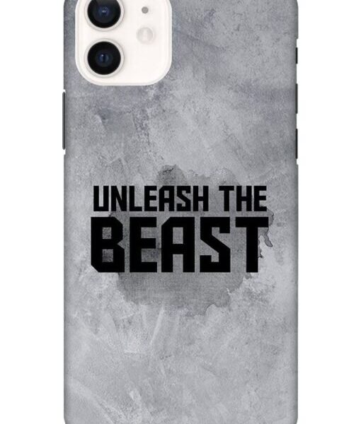 Unleash The Beast Apple Iphone 12 Mobile Cover