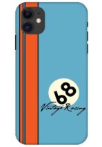 Vintage Racing Apple Iphone 11 Back Cover