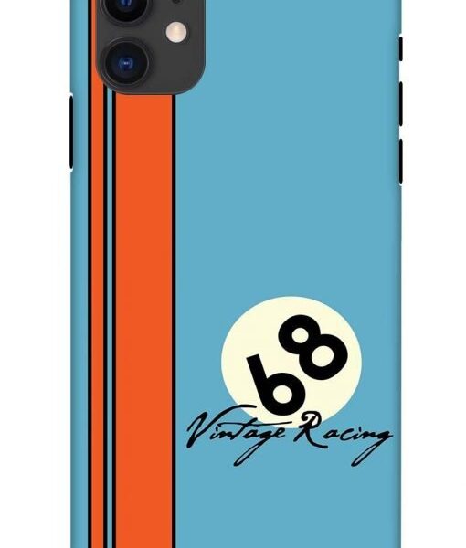 Vintage Racing Apple Iphone 11 Back Cover