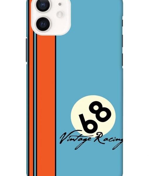 Vintage Racing Apple Iphone 12 Back Cover