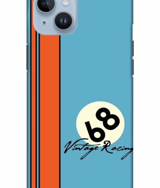 Vintage Racing Apple Iphone 14 Back Cover