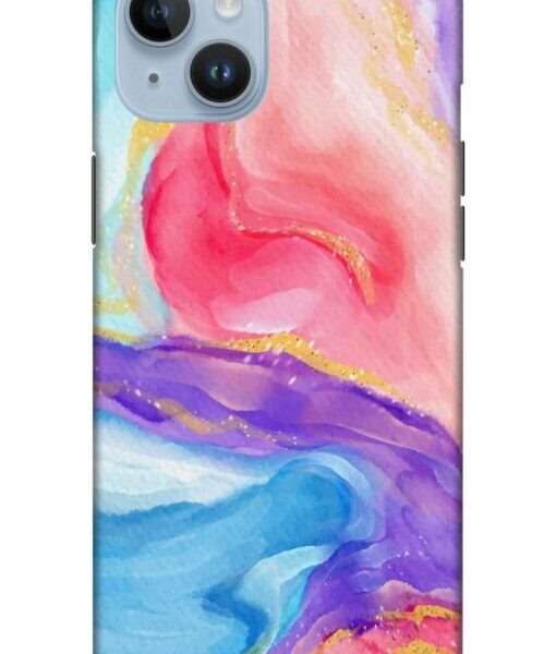 Watercolor Gradient Apple Iphone 14 Mobile Cover