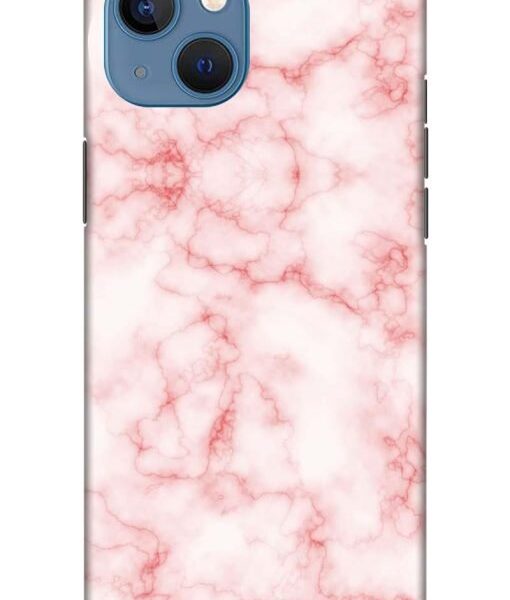 We Pink Marble Apple Iphone 13 Back Cover