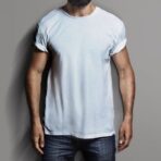 White Half Sleeve T-Shirt for Men