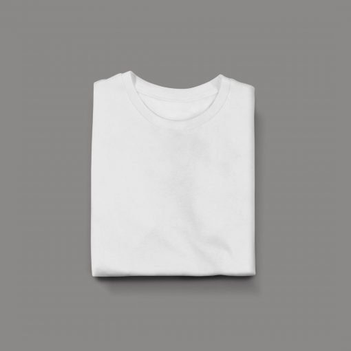 White Half Sleeve T-Shirt for Men