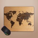 World Map Mouse Pad