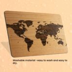 World Map Mouse Pad