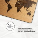 World Map Mouse Pad