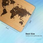 World Map Mouse Pad